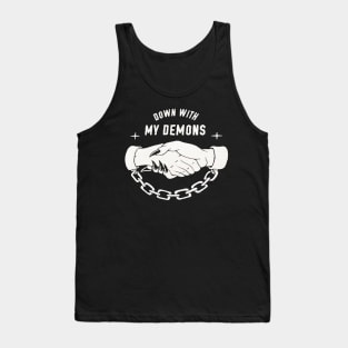 Down with my demons - Euror design Tank Top